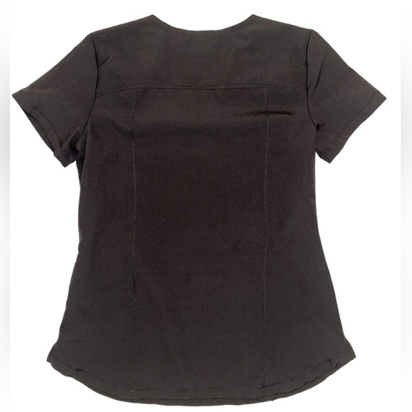 Dickies Dynamix V-Neck Scrub Top in Black Size XS - Picture 12 of 15